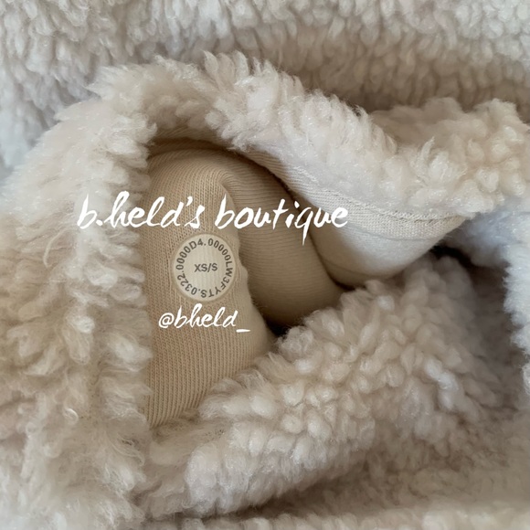 lululemon Scuba Oversized Half-Zip Fleece Hoodie in White Opal Sz XS/S Rare NWT - Picture 15 of 16